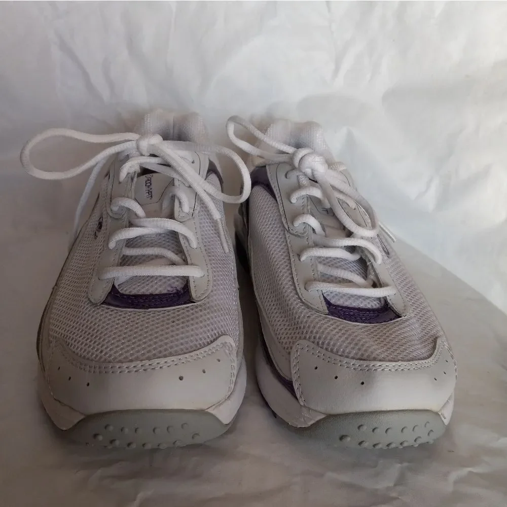 Rock n Fit Women's Purple Rocker Sneakers Size 8